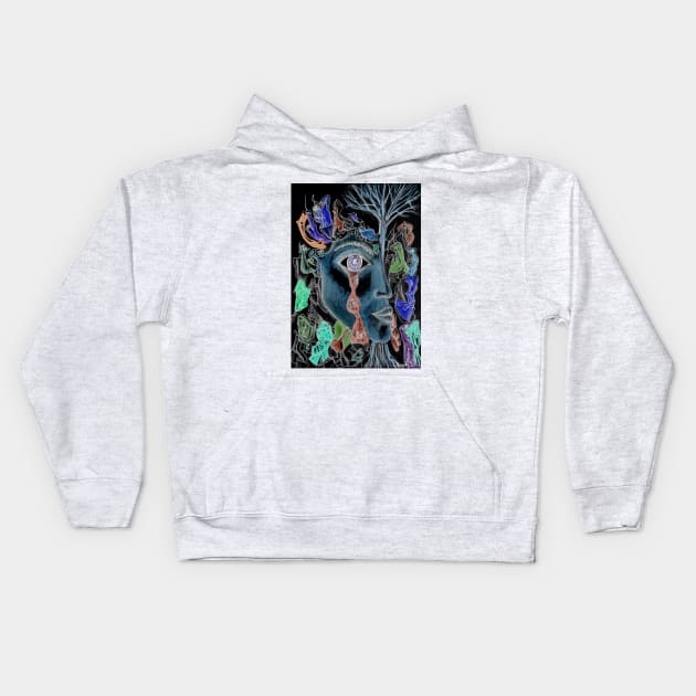 Eternal I Kids Hoodie by LukeMargetts